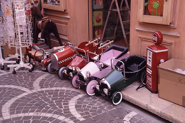 Autos in der Altstadt