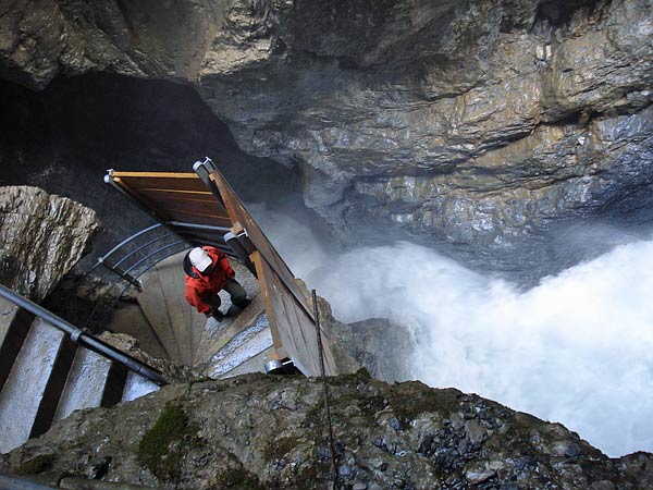 In der Gletscherschlucht