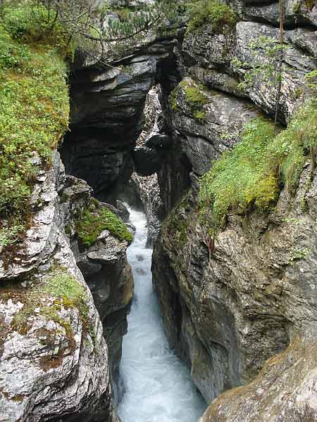 Gletscherschlucht