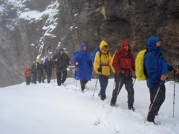 Die letzten Meter auf dem Eiger Trail