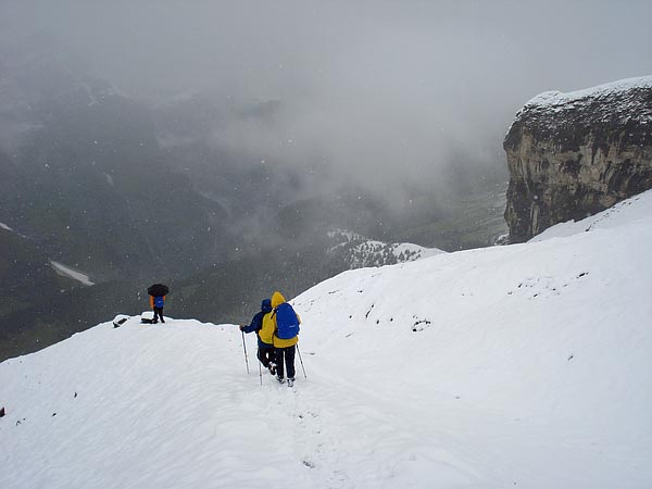 Auf der Moräne des Eigergletscher