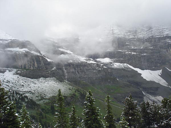 Abstieg von der Station Eigergletscher