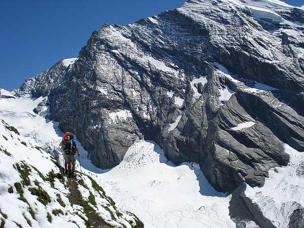 Gamchigletscher mit Morgenhorn