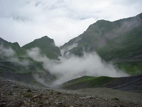 Wolken ziehen ins Ärteletal