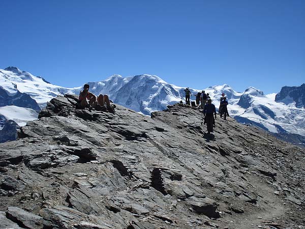 Gipfel des Oberrothorn