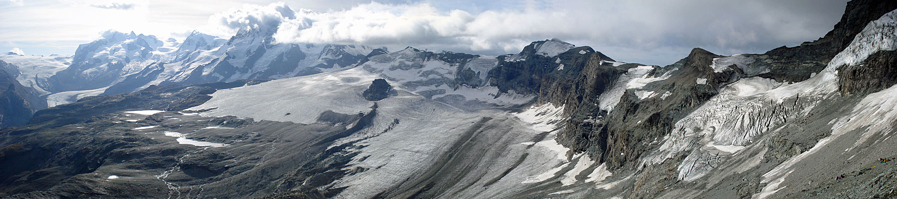 Panorama von der Hörnlihütte