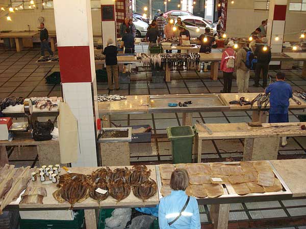 Fisch in der Markthalle Mercado dos Lavradores