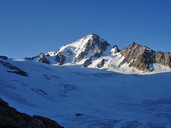 Glacier du Tour mit dem Aiguille du Chardonnet