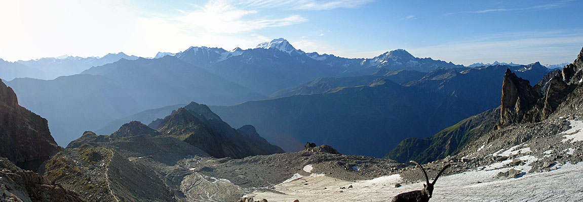 Blick von der Cabane d'Orny