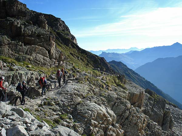 Höhenweg nach La Breya