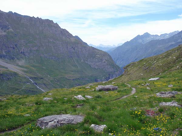 Hoch über dem Lac de Mauvoisin