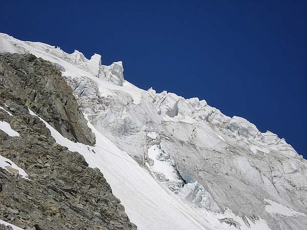 Gletscher am Pigne d'Arolla