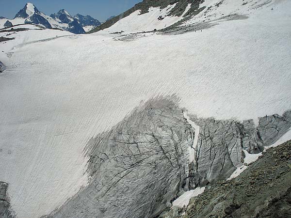 Gletscher am Pigne d'Arolla