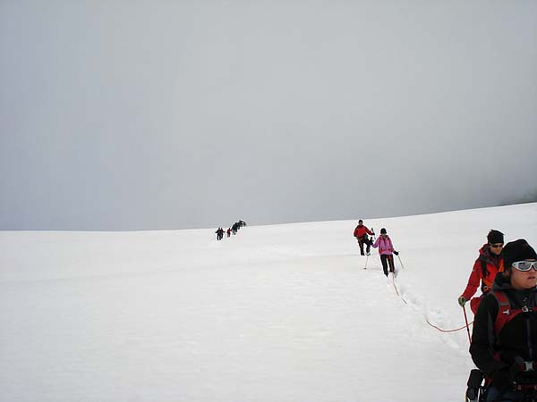 Auf dem Stockjigletscher