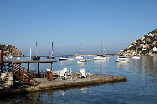 Morgens am Hafen von Port d'Andratx