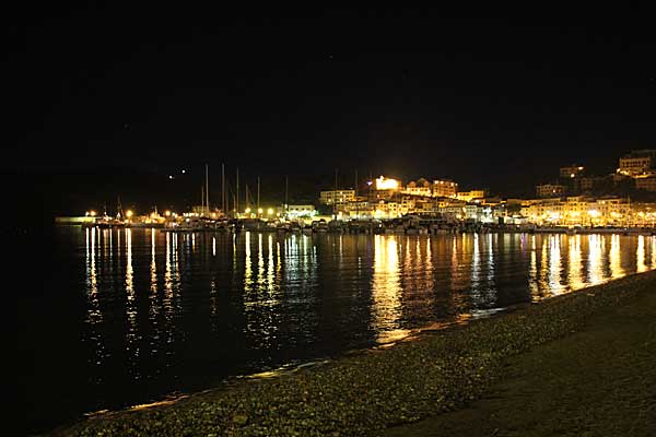 Port de Sóller bei Nacht