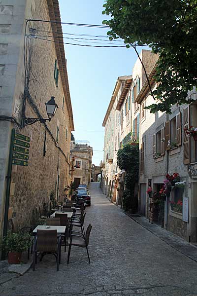 Gasse in Valldemossa