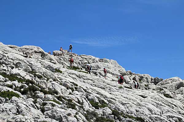 Der Gipfel des Puig de Massanella