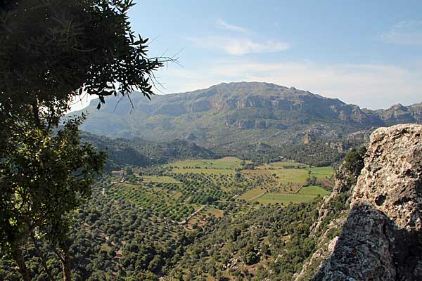 Ausblick vom Camí des Misteris