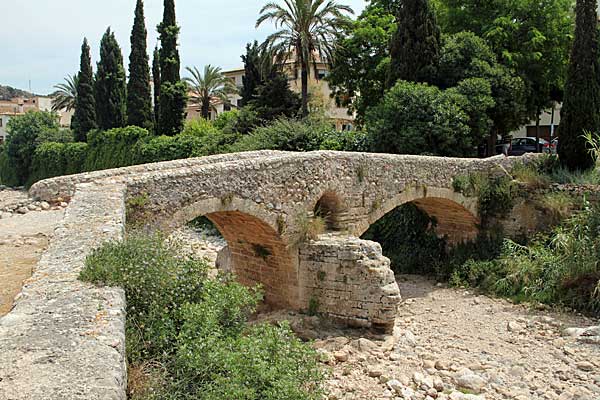 Brücke über den Torrent de Sant Jordi bei Pollença