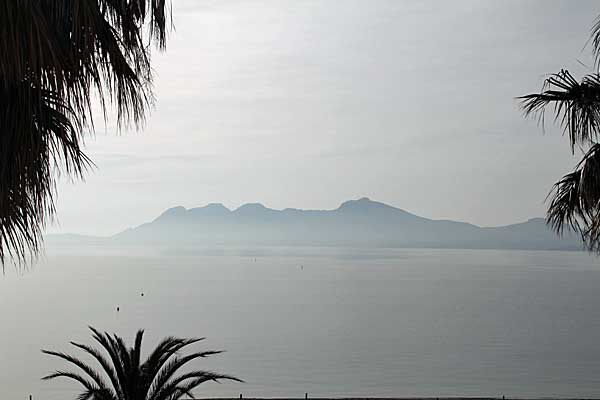 Blick auf die Halbinsel Alcúdia