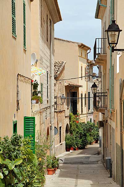 In der Altstadt von Alcúdia