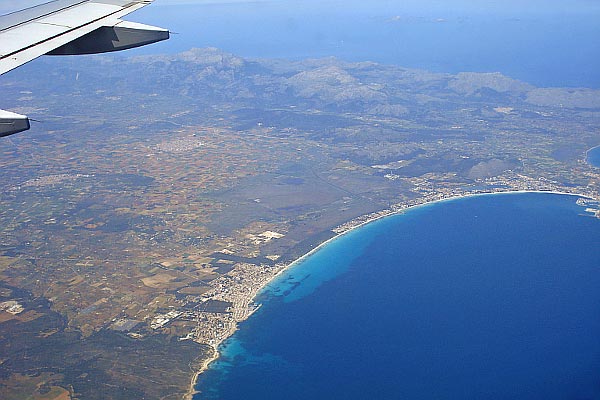 Die Bucht von Alcudia