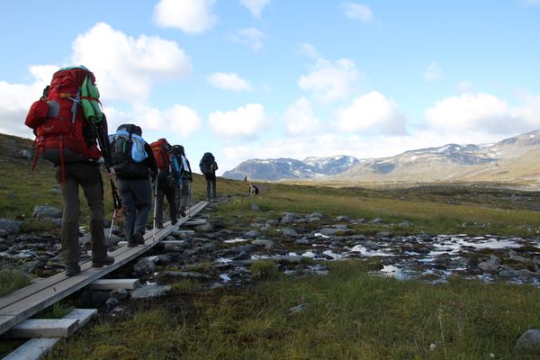 Unterwegs auf dem Kungsleden