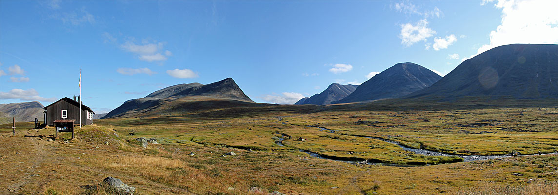 Morgens an der Sälka-Hütte