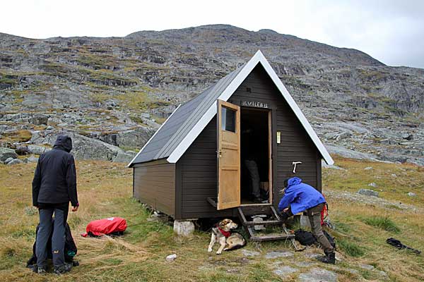 Schutzhütte Oallavagge