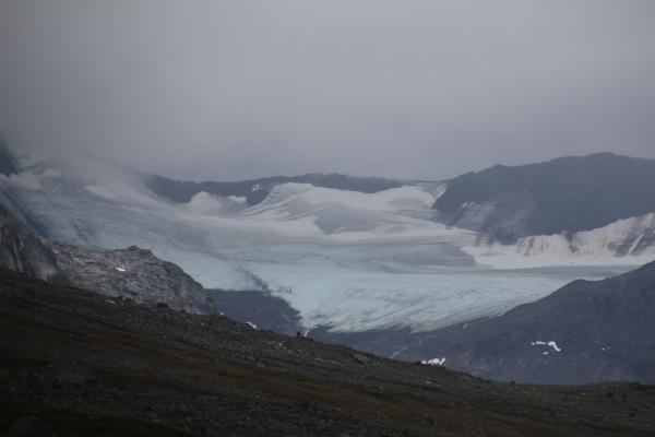 Gletscher am Rienatčohkka