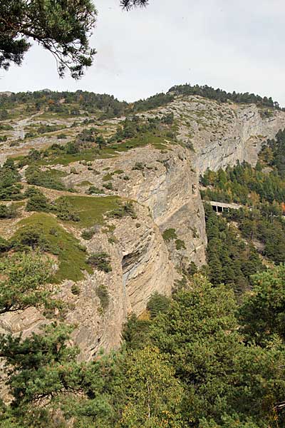 Oberhalb der Jolibachschlucht