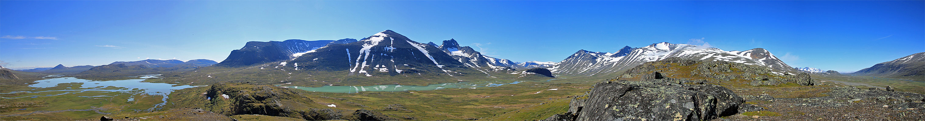 Panorama vom Vuojnesvárásj