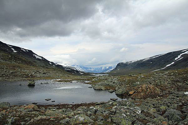 Blick zurück ins Snávvávágge