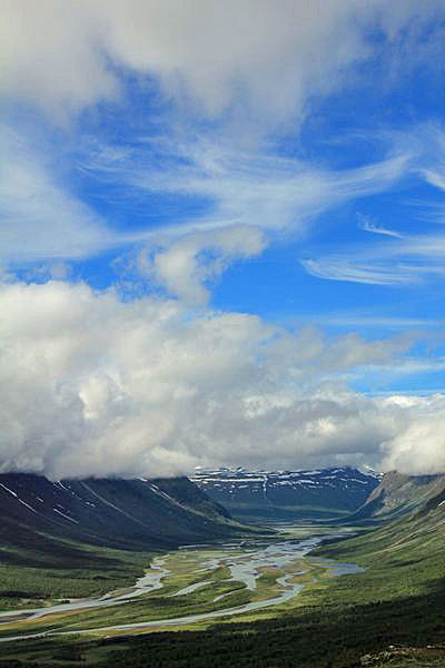 Wolkenspiele im Rapadalen