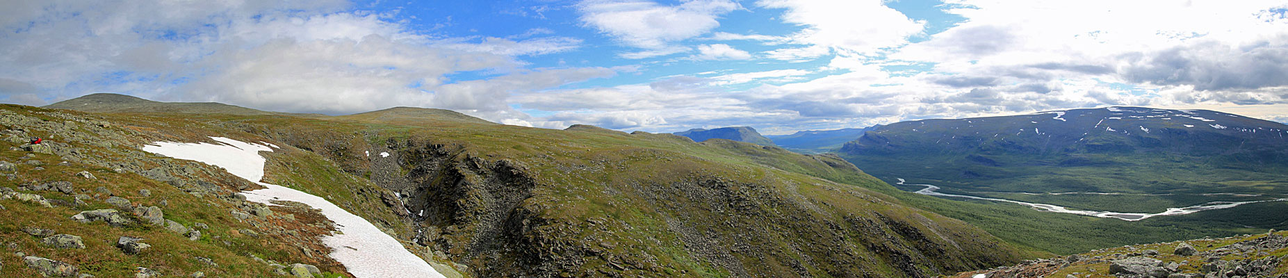 An der Schlucht des Buovdajågåsj