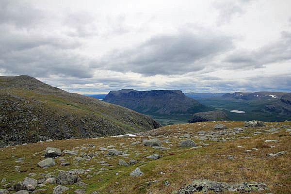 Schlucht des Nammásjjåhkå