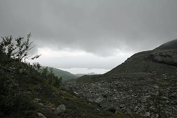 Blick zurück zum Tjaktjajaure