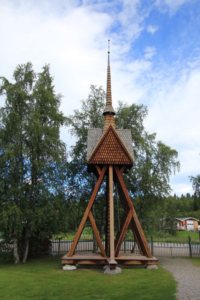 Glockenturm der Kirche