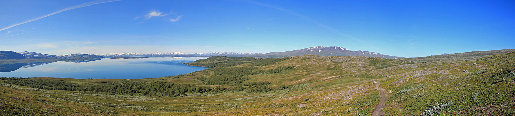 Virihávrre und der Beginn der Dijdderhalbinsel 