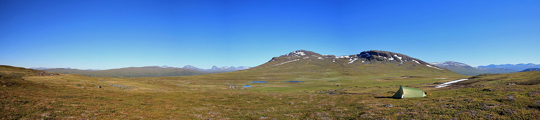 Zeltplatz am Pårka-Pass