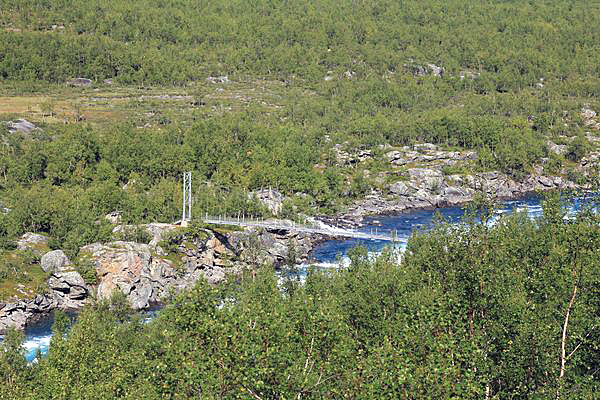 Brücke über den Vuojatädno