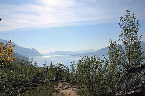 Suorvajaure vom Hang oberhalb Vakkotavare