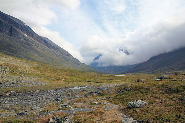 Furt durch den Láddjujohka