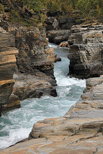 Schlucht des Abiskojåkka