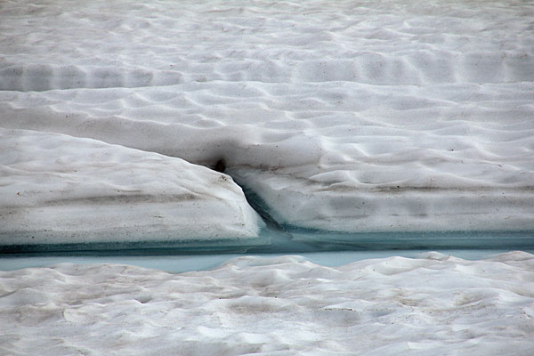 Eis auf dem Mannevatn