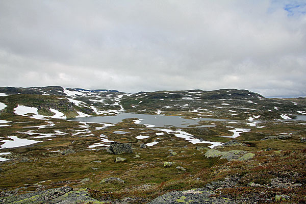 Blick zum Øvre Hellevatnet