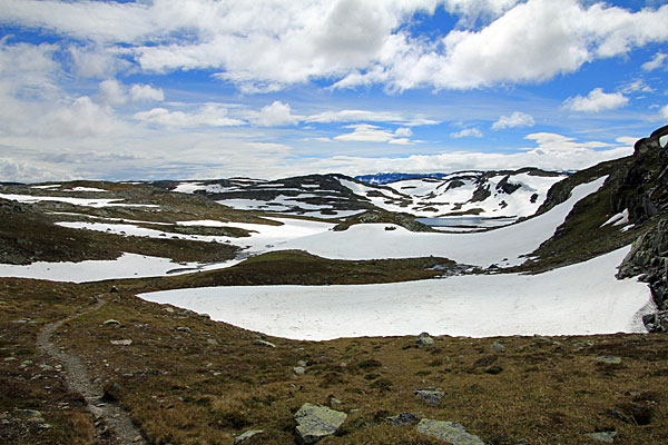 Blick zurück zum Sigridtjørni