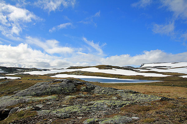 Morgens auf dem Plateau südlich des Velurenuten