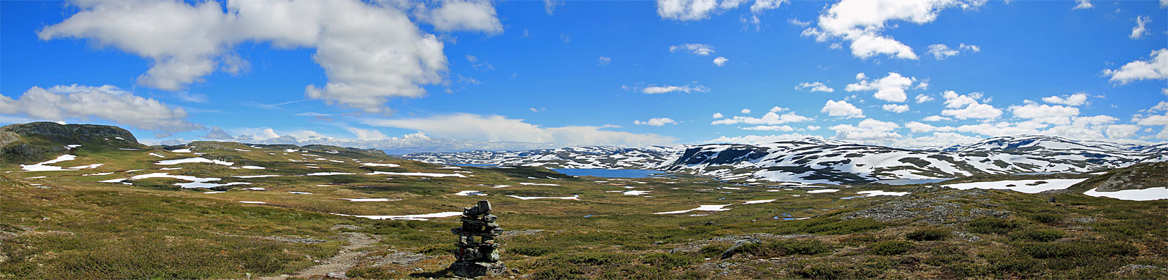 Blick zurück zum Litlosvatnet